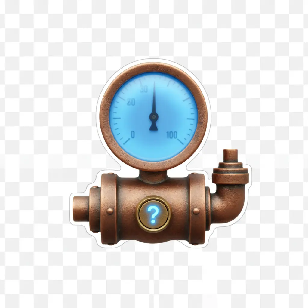 Antique Copper Pressure Valve